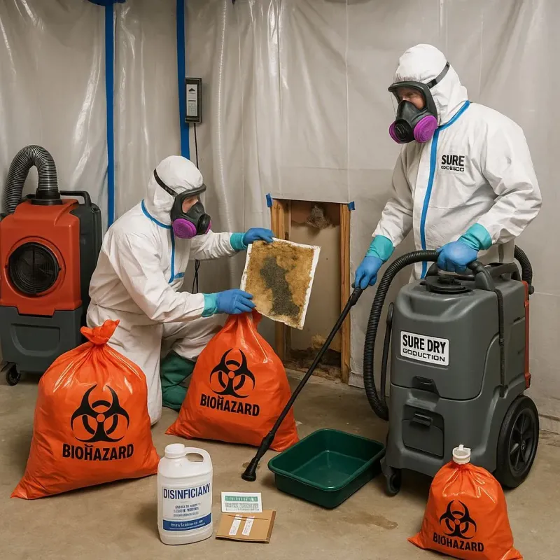 Contaminated Water Handling Protocols process in Crafton, PA