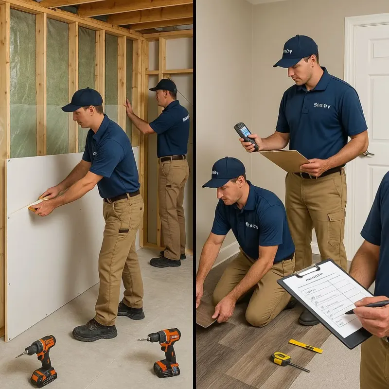 Repairs and Reconstruction process in Crafton, PA